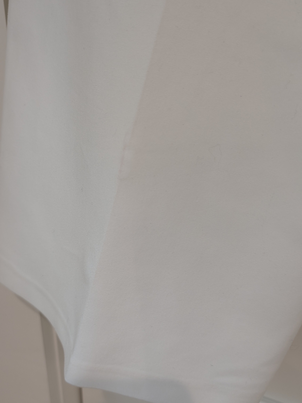Ramy Brook White Wide-Leg Button-Front Chinos Size 14 - Picture 8 of 13